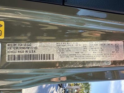 2026 Jeep Wrangler Willys