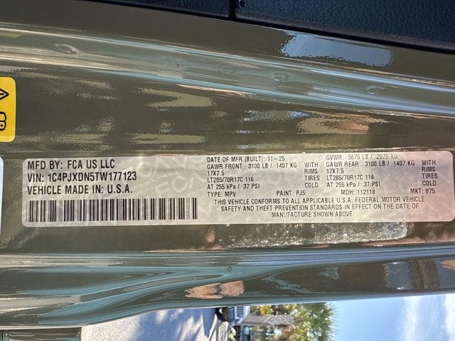 2026 Jeep Wrangler Willys