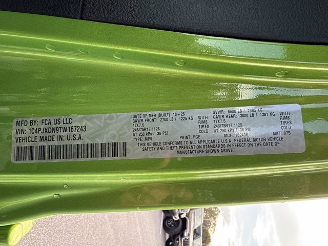 2026 Jeep Wrangler Sport