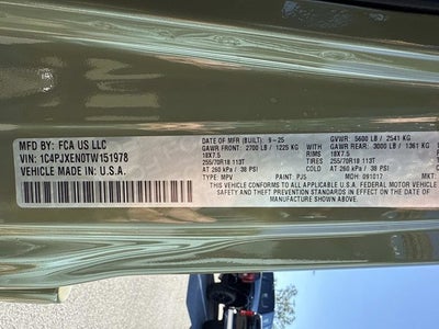 2026 Jeep Wrangler Sahara