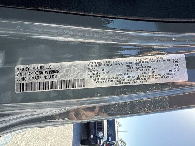 2026 Jeep Wrangler Sahara