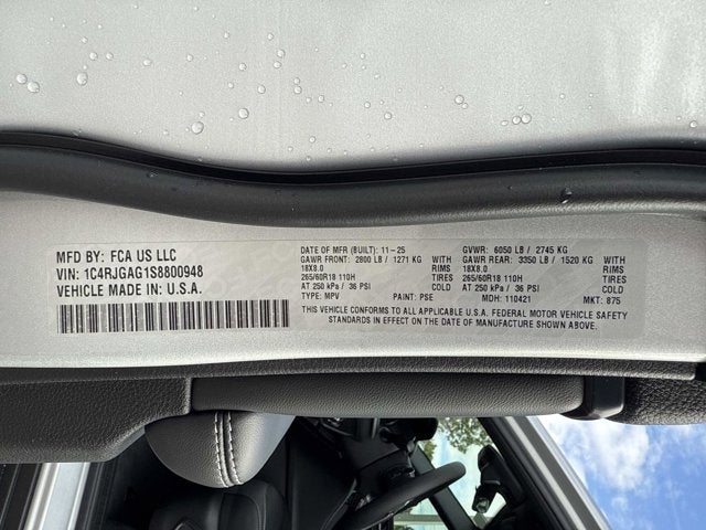 2025 Jeep Grand Cherokee Laredo X