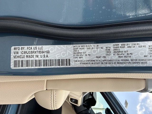 2026 Jeep Grand Cherokee Limited
