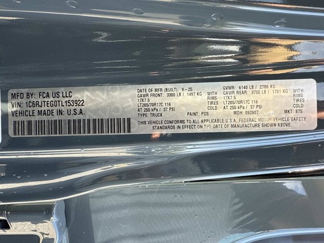 2026 Jeep Gladiator Mojave X