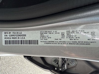 2025 RAM 1500 Big Horn