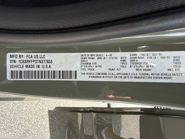 2026 RAM 1500 Big Horn