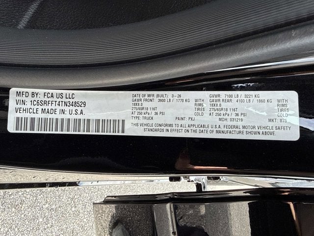 2026 RAM 1500 Big Horn