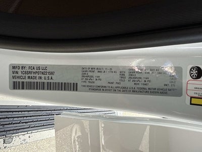 2026 RAM 1500 Longhorn