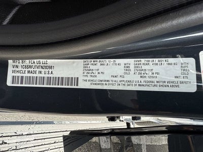 2026 RAM 1500 Laramie