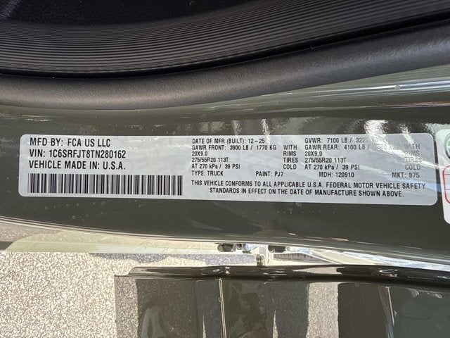 2026 RAM 1500 Laramie