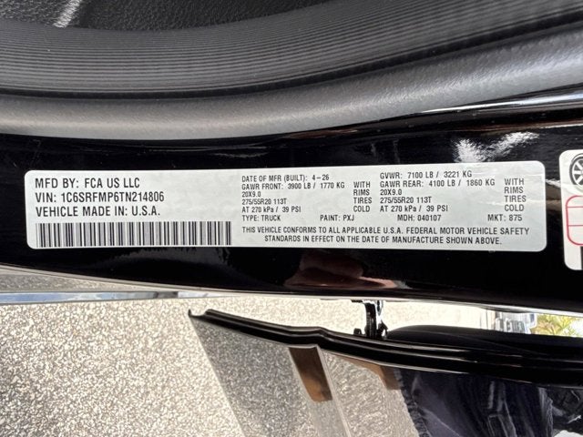2026 RAM 1500 Big Horn