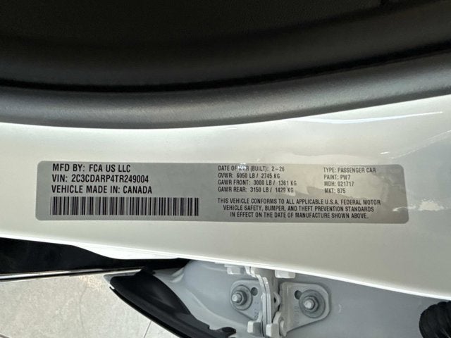 2026 Dodge Charger Scat Pack Plus