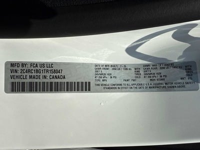 2026 Chrysler Pacifica Select