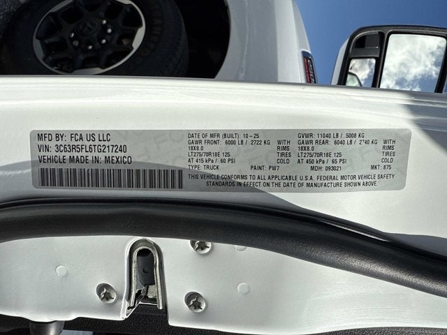 2026 RAM 2500 Laramie