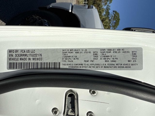 2026 RAM 3500 Laramie