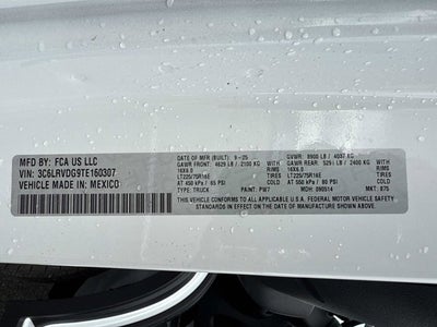 2026 RAM ProMaster Cargo Van Tradesman