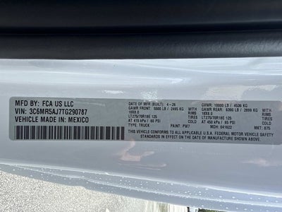 2026 RAM 2500 Tradesman