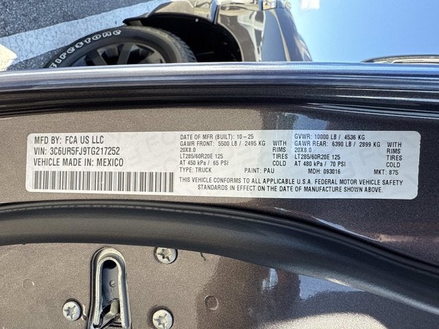 2026 RAM 2500 Laramie