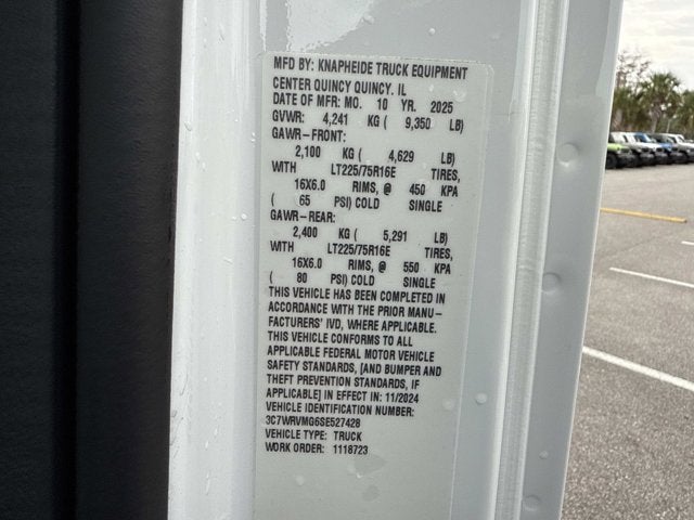 2025 RAM ProMaster Cutaway SLT