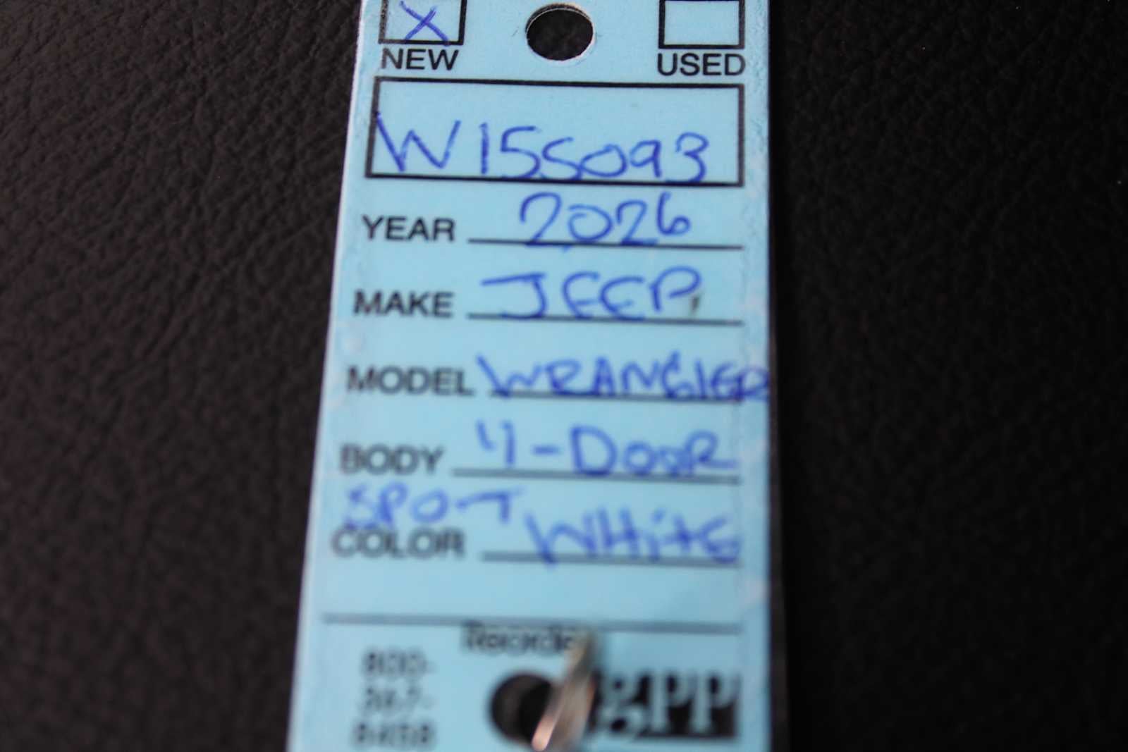 2026 Jeep Wrangler Sport