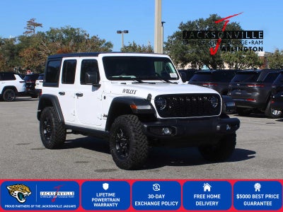 2026 Jeep Wrangler WRANGLER 4-DOOR WILLYS