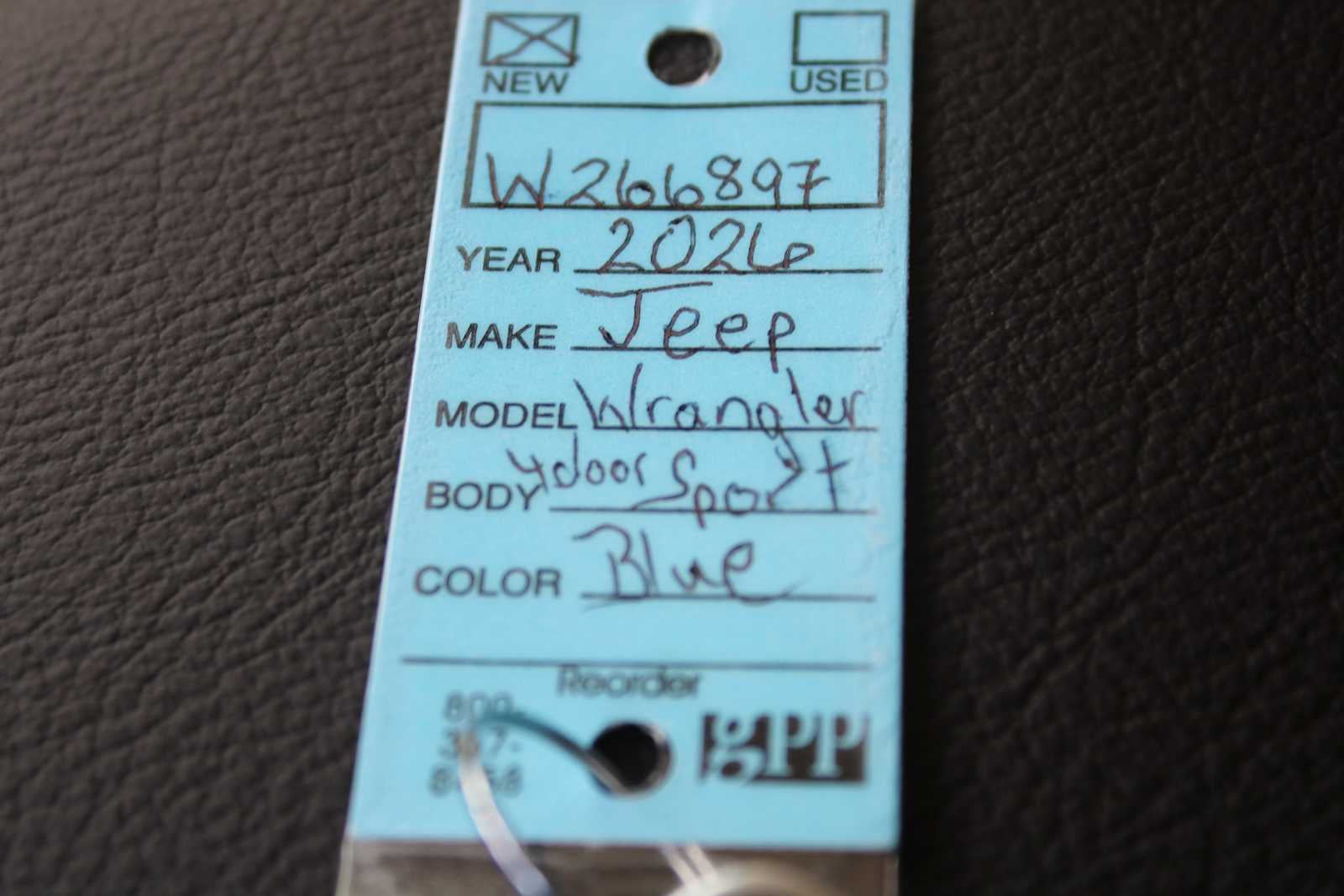 2026 Jeep Wrangler WRANGLER 4-DOOR WILLYS '41