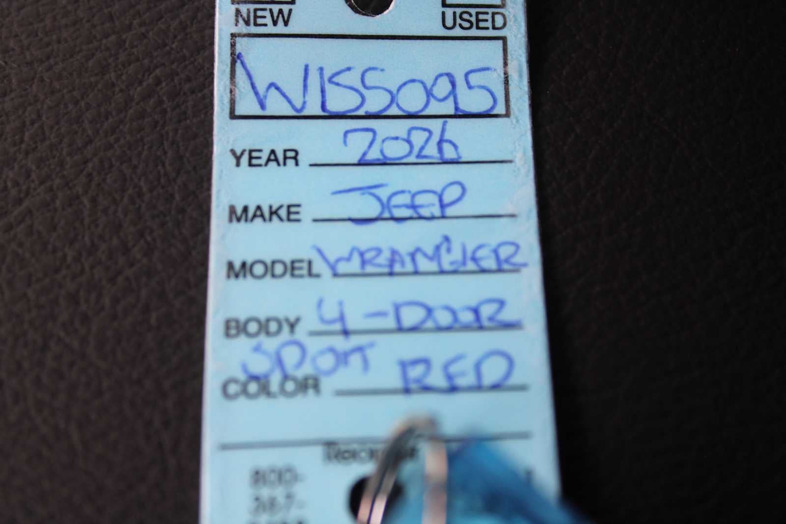 2026 Jeep Wrangler Sport