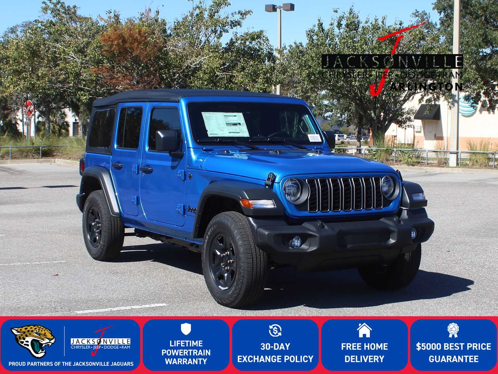 2026 Jeep Wrangler WRANGLER 4-DOOR SPORT
