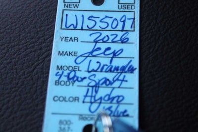 2026 Jeep Wrangler WRANGLER 4-DOOR SPORT