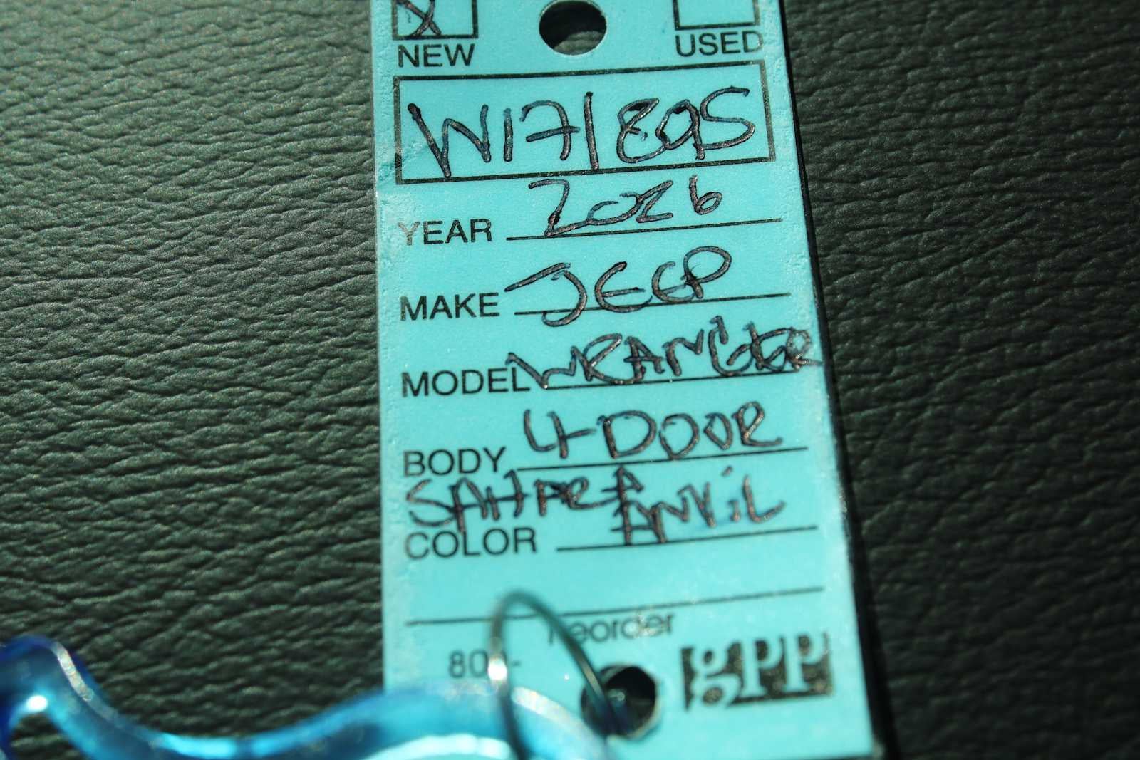 2026 Jeep Wrangler WRANGLER 4-DOOR SAHARA