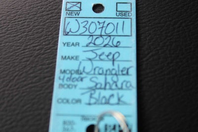 2026 Jeep Wrangler Sahara