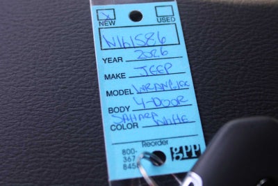 2026 Jeep Wrangler WRANGLER 4-DOOR SAHARA