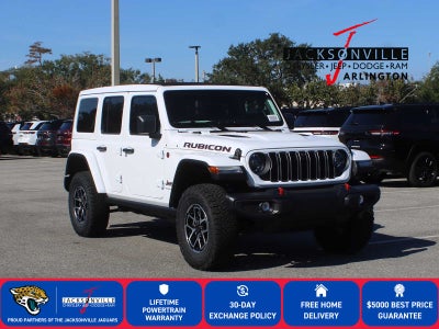 2026 Jeep Wrangler WRANGLER 4-DOOR RUBICON