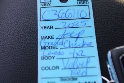 2025 Jeep Grand Cherokee GRAND CHEROKEE LAREDO X 4X2