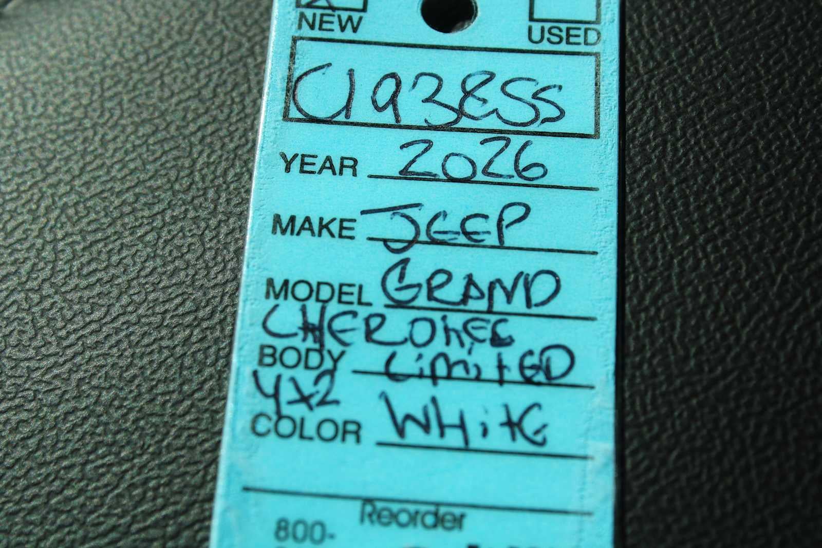 2026 Jeep Grand Cherokee GRAND CHEROKEE LIMITED 4X2