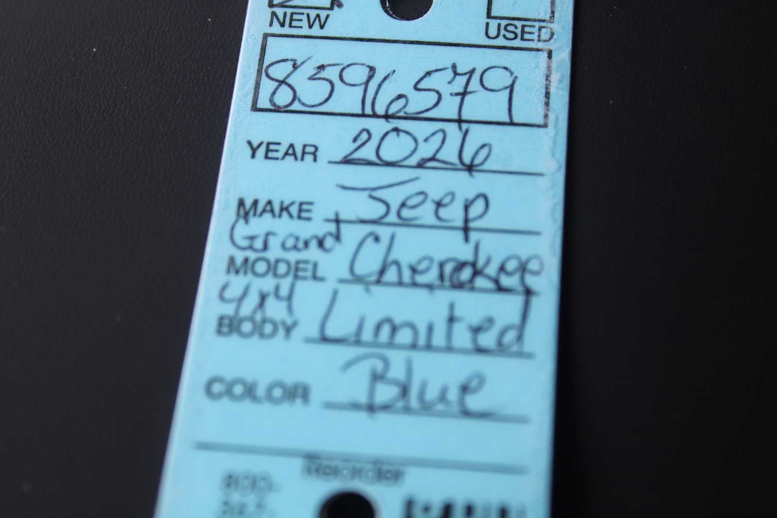 2026 Jeep Grand Cherokee Limited Reserve