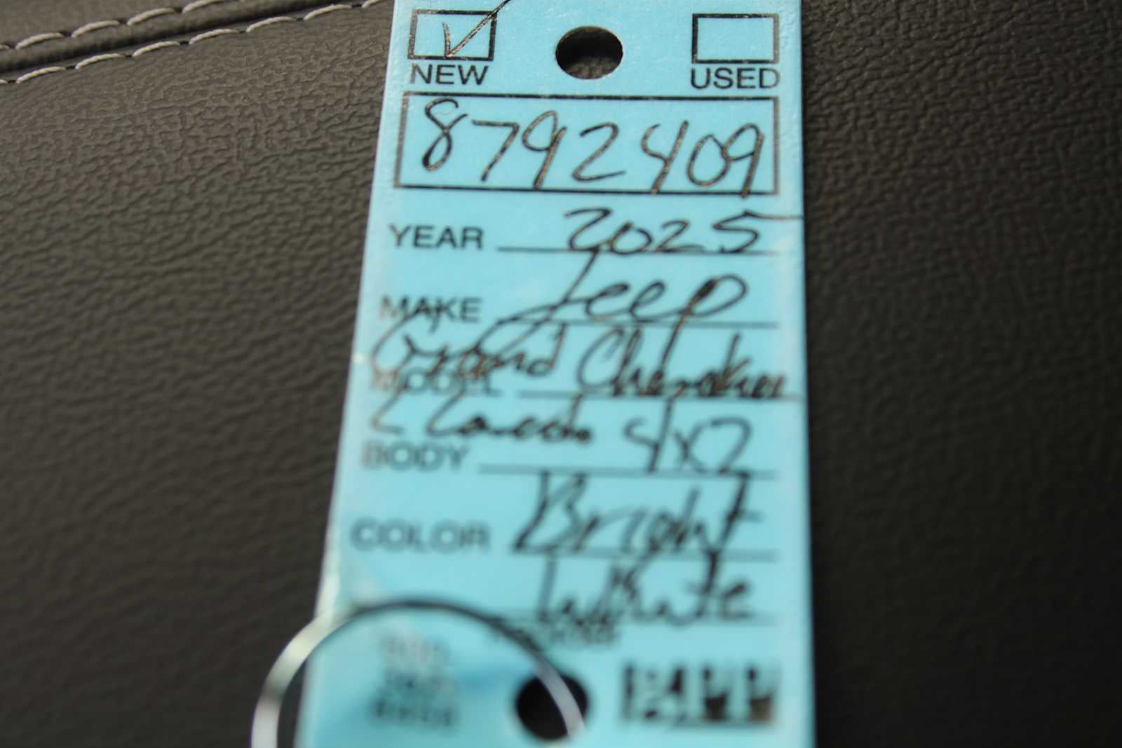 2025 Jeep Grand Cherokee GRAND CHEROKEE L ALTITUDE X 4X2