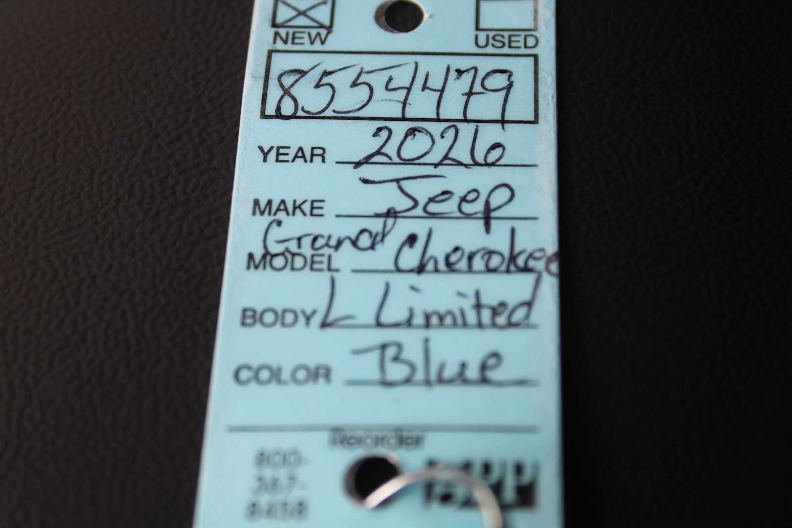 2026 Jeep Grand Cherokee L Limited