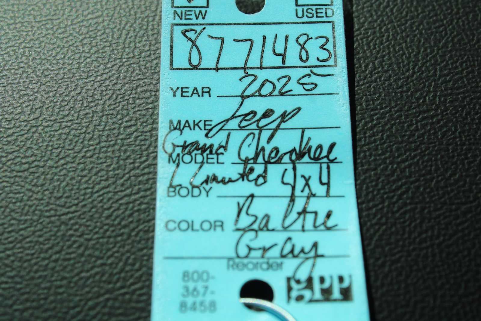 2025 Jeep Grand Cherokee GRAND CHEROKEE L LIMITED 4X4