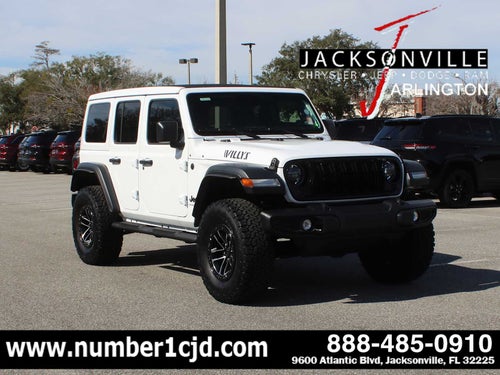 2025 Jeep Wrangler 4-Door Willys 4x4