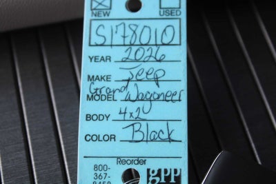 2026 Jeep Grand Wagoneer GRAND WAGONEER 4X2