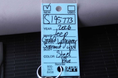 2026 Jeep Grand Wagoneer Summit Obsidian