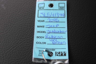 2025 Jeep Gladiator GLADIATOR RUBICON 4X4