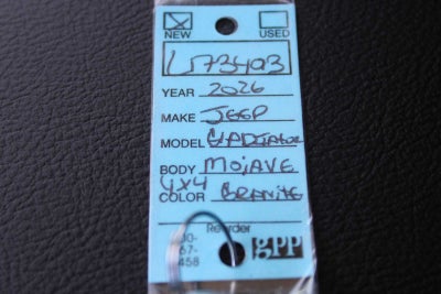 2026 Jeep Gladiator GLADIATOR MOJAVE 4X4