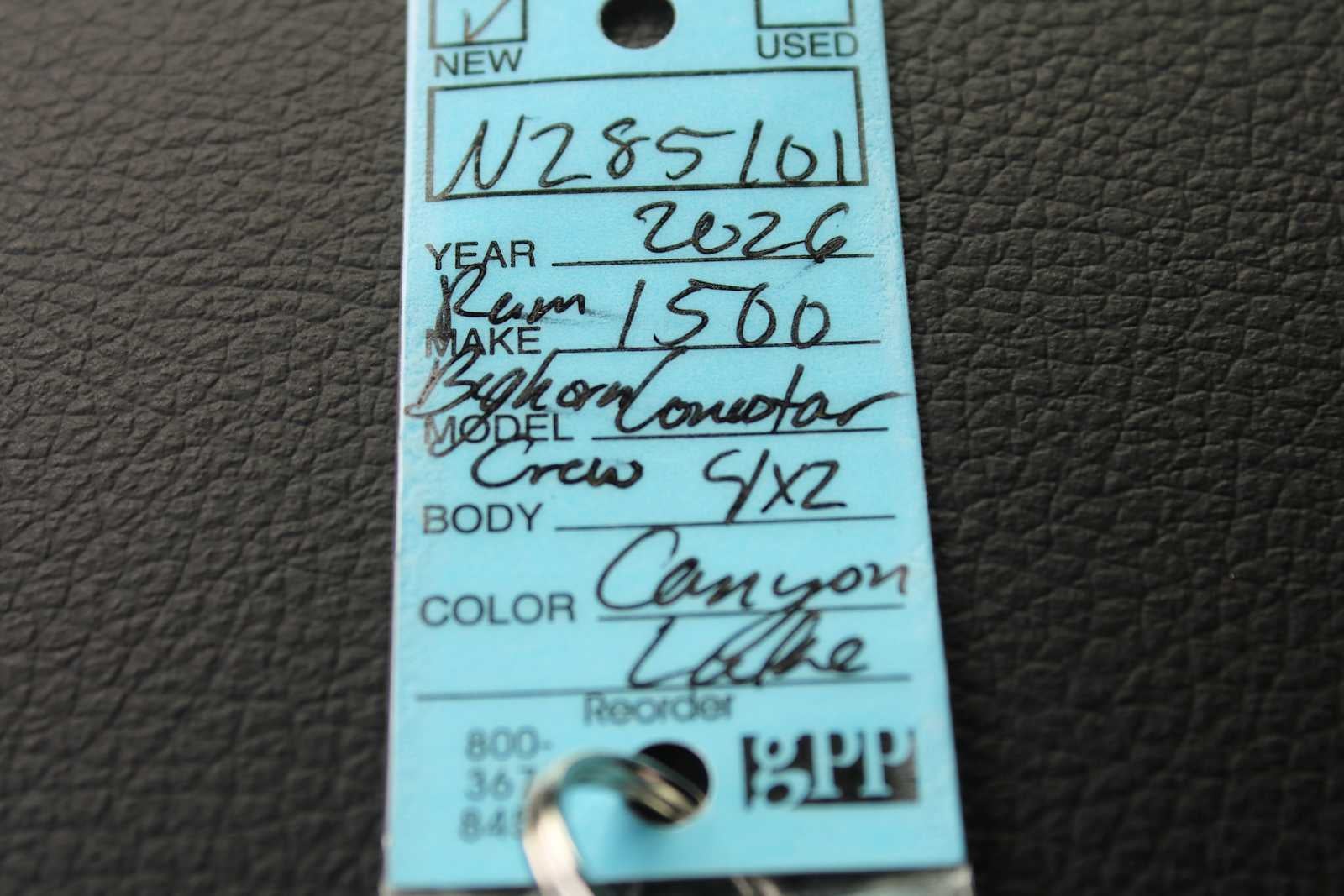 2026 RAM Ram 1500 RAM 1500 BIG HORN CREW CAB 4X2 5'7' BOX