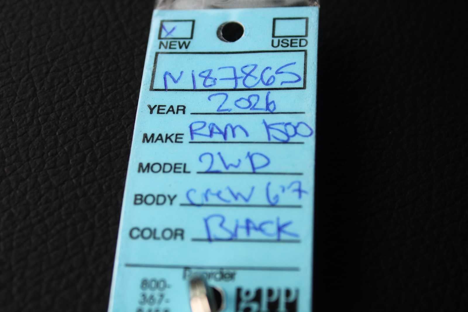 2026 RAM Ram 1500 RAM 1500 LARAMIE CREW CAB 4X2 5'7' BOX