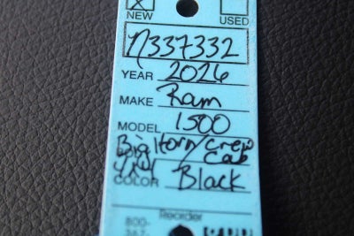 2026 RAM 1500 Big Horn