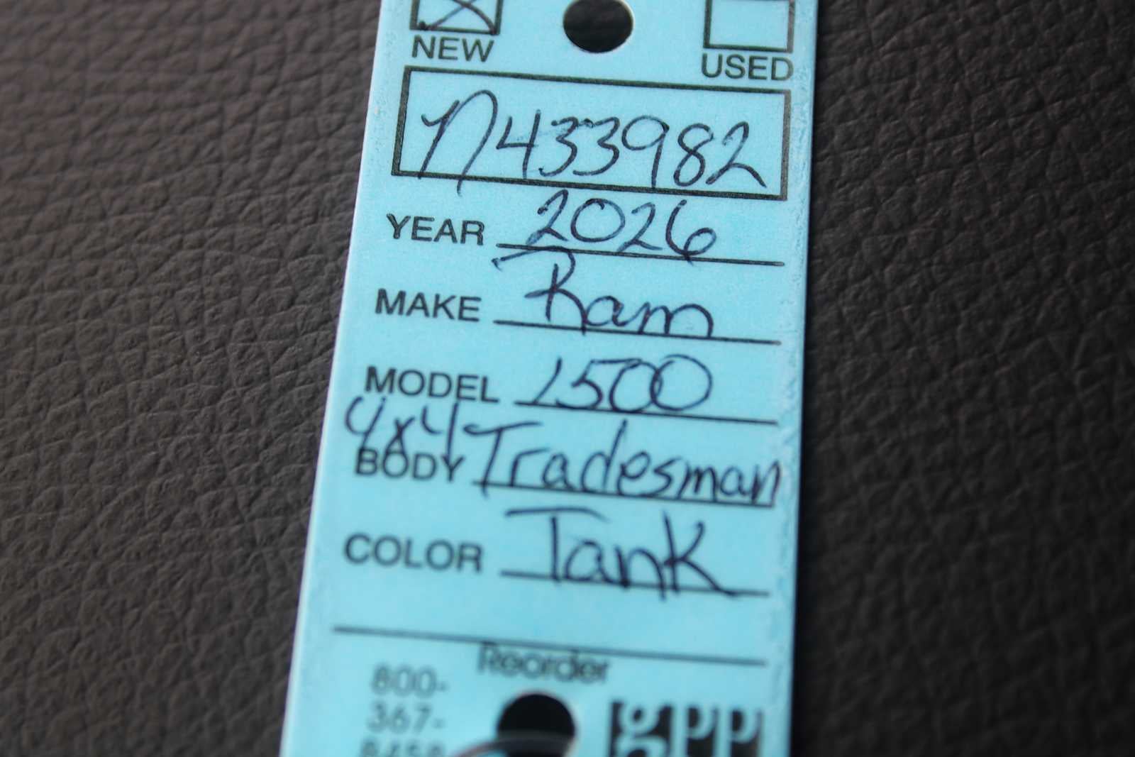 2026 RAM 1500 Express