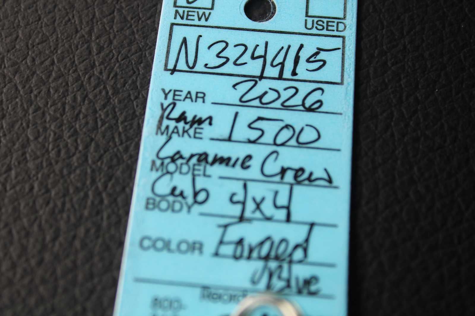 2026 RAM Ram 1500 RAM 1500 LARAMIE CREW CAB 4X4 5'7' BOX