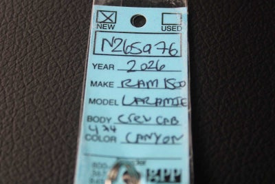 2026 RAM Ram 1500 RAM 1500 LARAMIE CREW CAB 4X4 5'7' BOX